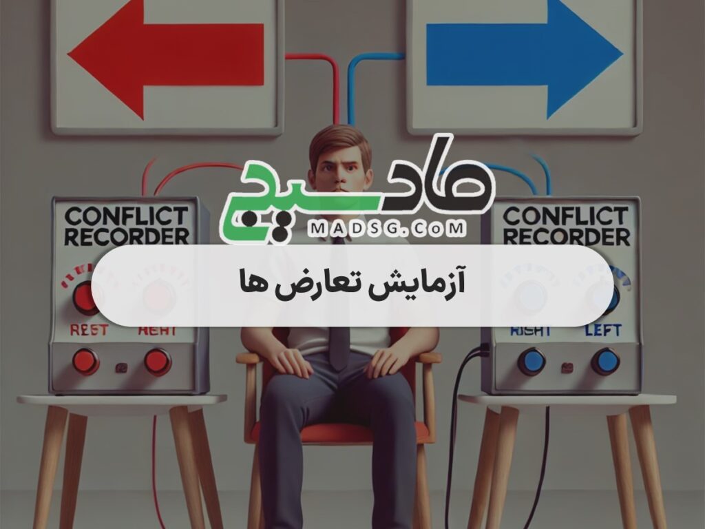 آزمایش تعارض ها